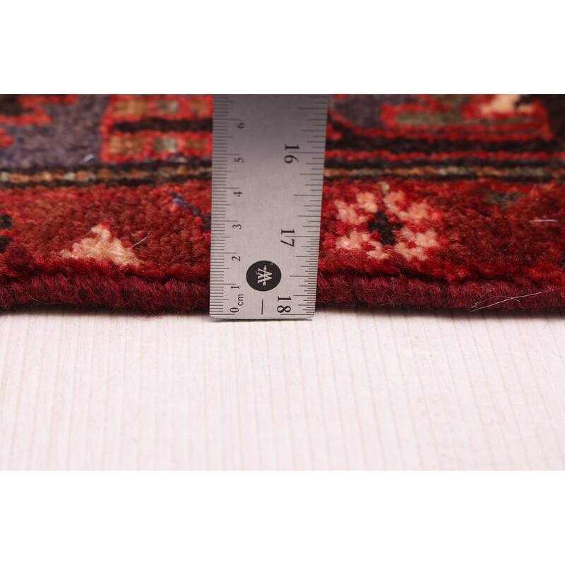 ECARPETGALLERY Hand-knotted Andelz Red Wool Rug - 3'11 x 6'11