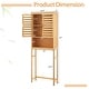 preview thumbnail 9 of 7, Over The Toilet Storage Cabinet - 9"D x 24.5"W x 67"H