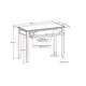 preview thumbnail 8 of 6, WYNDENHALL Portland SOLID WOOD Transitional 42 inch Wide Writing Office Desk in Mahogany Brown