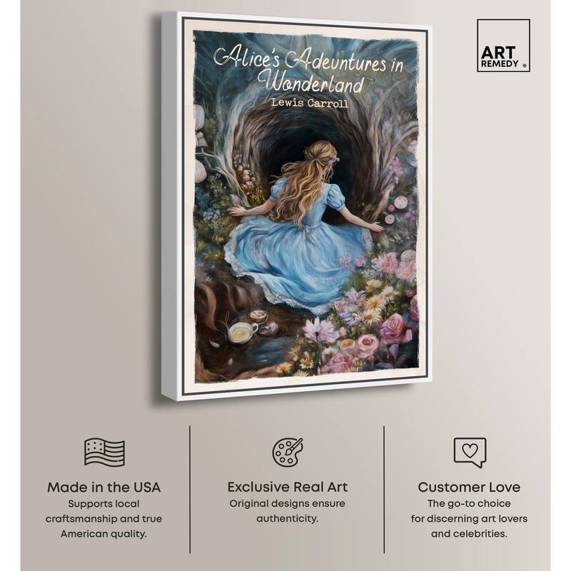 Alice Classic Canvas by Art Remedy