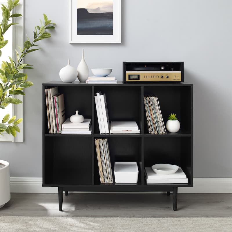 Crosley Liam 6 Cube Bookcase