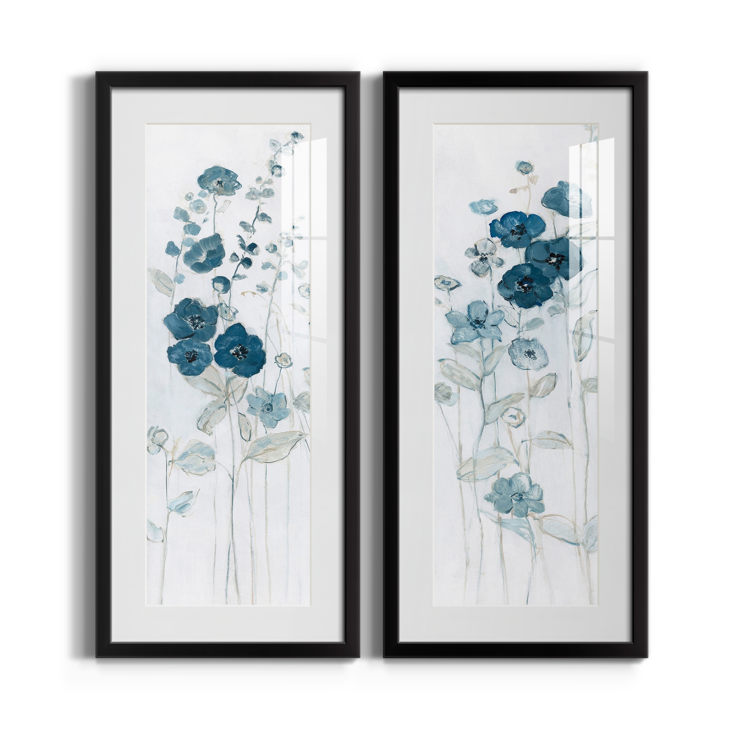 Fields of Blue I-Premium Gallery Framed Print - Ready to Hang