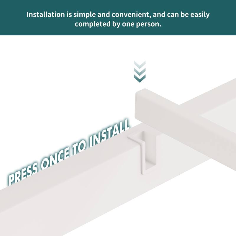 Bunk Bed Twin Over Twin, Metal Bunk Bed with Built-in Ladder and Safety Guardrail, Space-Saving Twin Bunk Beds