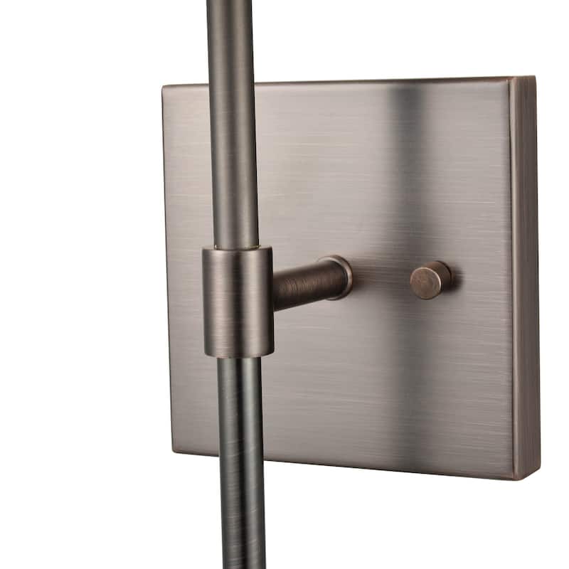 Light Society Montreal Clear Glass Wall Sconce