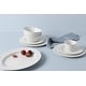preview thumbnail 2 of 1, Opal Innocence Carved 16" Oval Serving Platter White