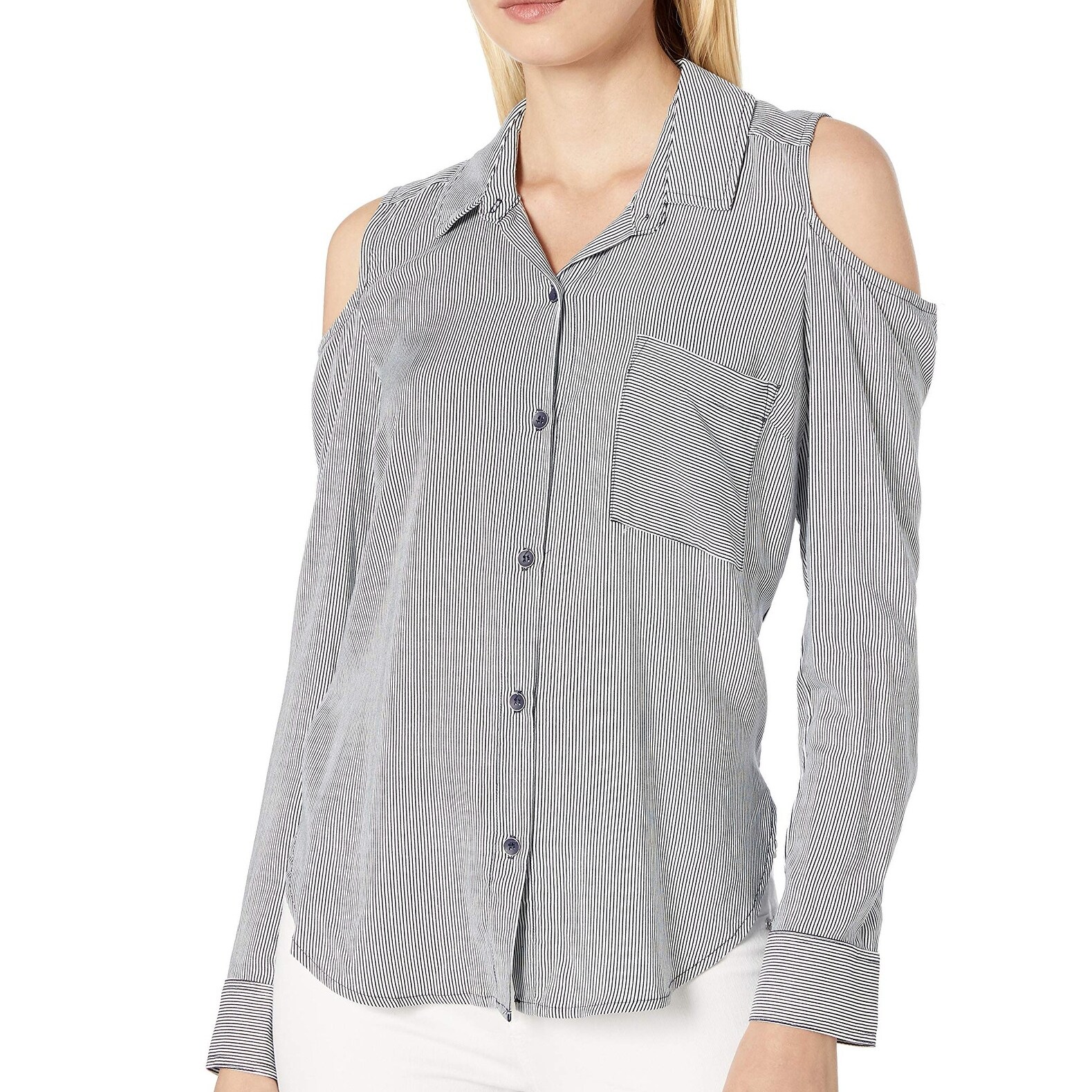 splendid cold shoulder top