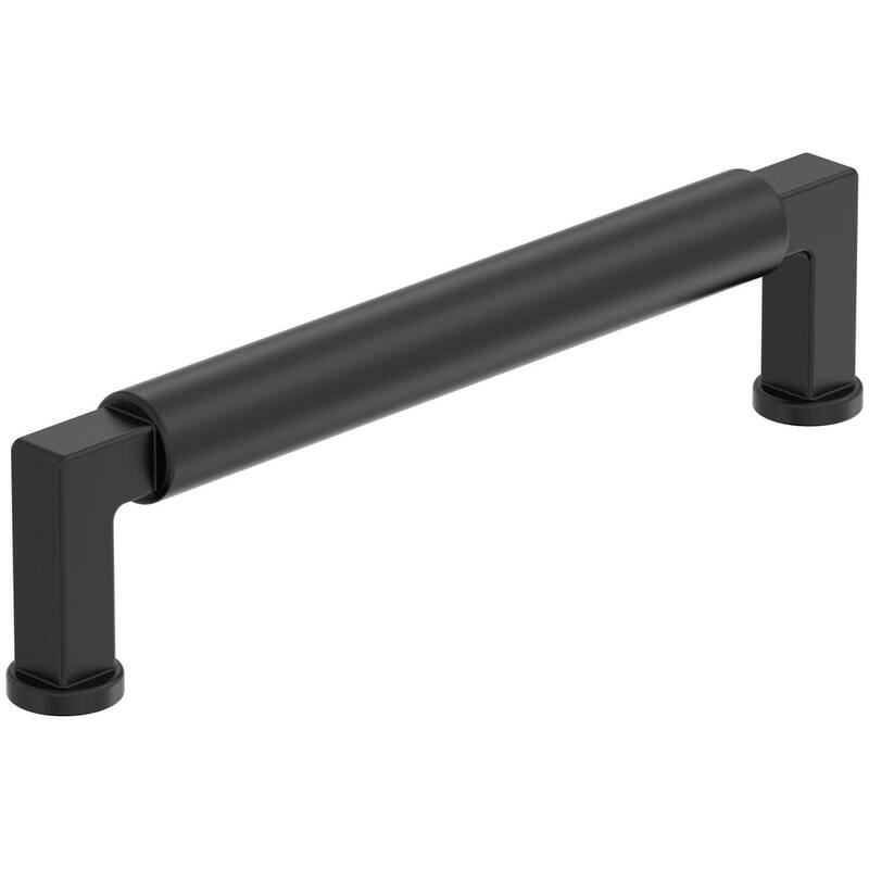 Amerock BP37484 Balon 5-1/16" Center to Center Smooth Handle Cabinet - Matte Black