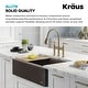 preview thumbnail 43 of 66, Kraus Allyn Traditional 3-Function Bridge Pulldown Kitchen Faucet