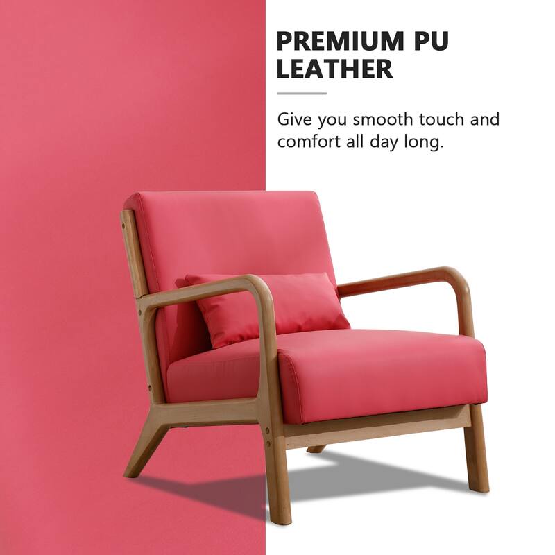 Aston Modern Solid wood Accent Chair for Living Room