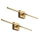 preview thumbnail 24 of 105, Conley 28" Dimmable Integrated LED Metal Wall Sconce, by JONATHAN Y