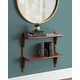 preview thumbnail 1 of 32, Kate and Laurel Meridien Mid-Century Wall Shelves - 24x8x24