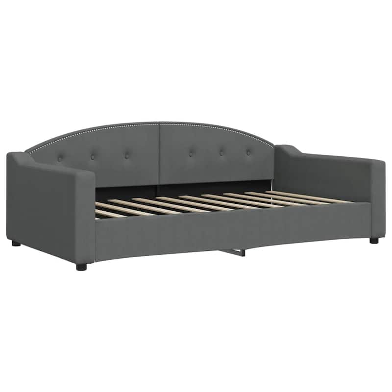 vidaXL Day Bed Upholstered Sleeper Sofa Bed for Bedroom Living Room Fabric