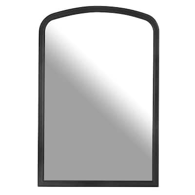 Multi-purpose Wood Frame French Arch Top Vintage Mirror for Home Decor