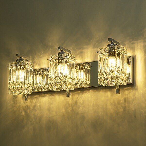 Glam bathroom light fixtures hot sale