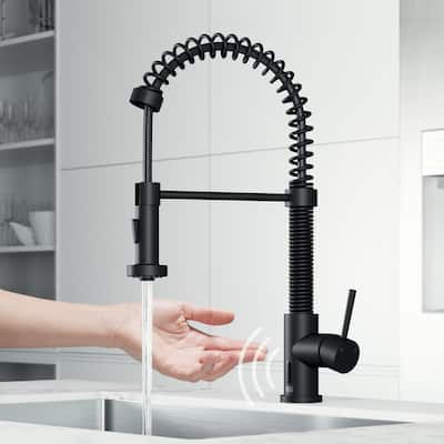 Vigo VG02001S Edison 1.8 GPM 19" H Single Handle Single Hole Pre-Rinse