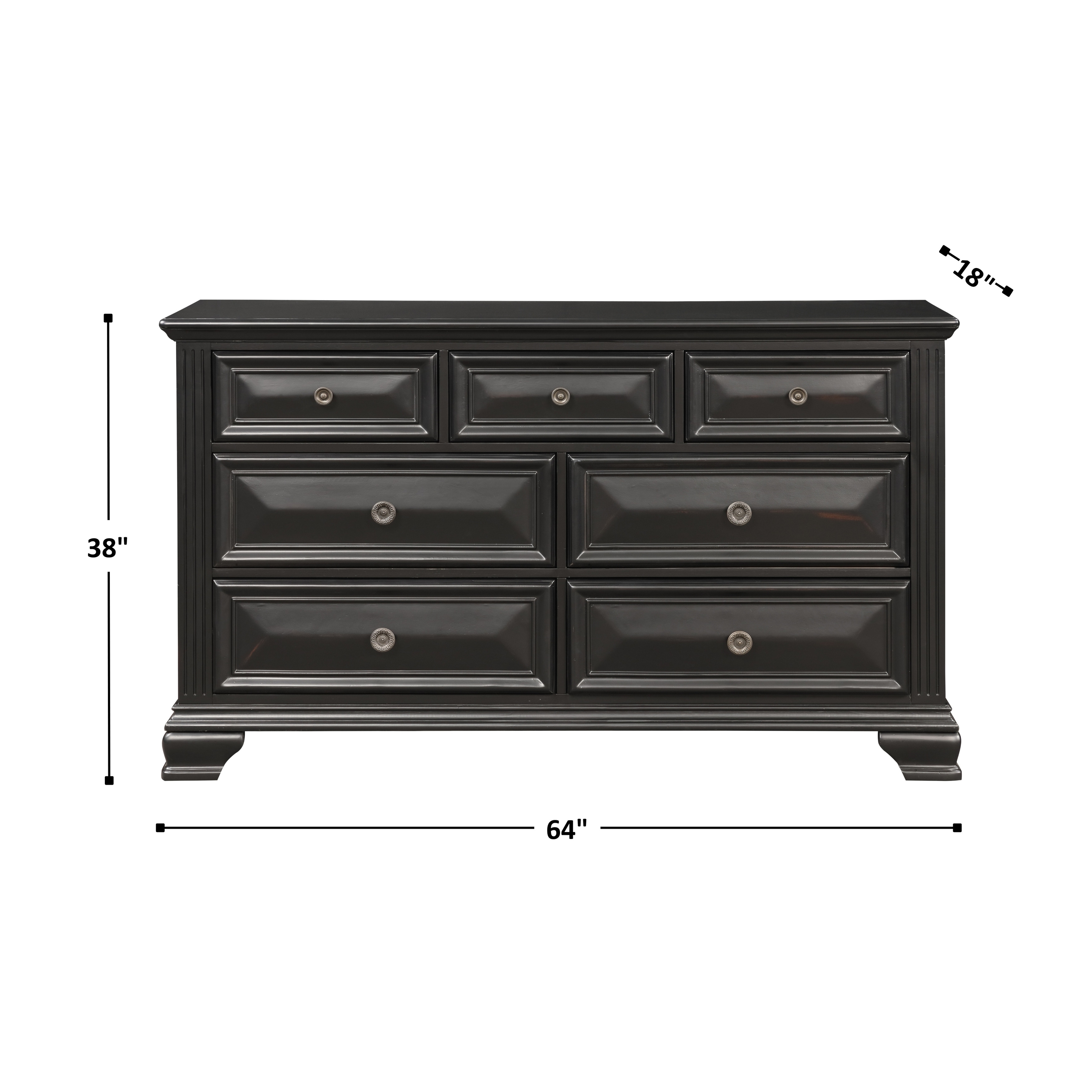 black vintage dresser Roundhill Furniture Renova 7-Drawer Solid Pine Wood Wide Color:Yellow/ White SELECT30_uk The Lilith crochet dress this chest of 4