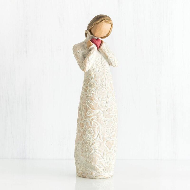 Willow Tree Je T'Aime (I Love You), 8.5-inch Sculpted Hand-Painted Figure