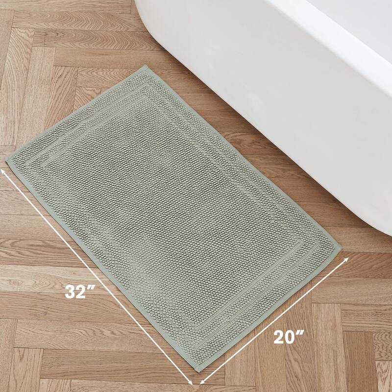 Hunter Luxe Looped Cotton Bathmats