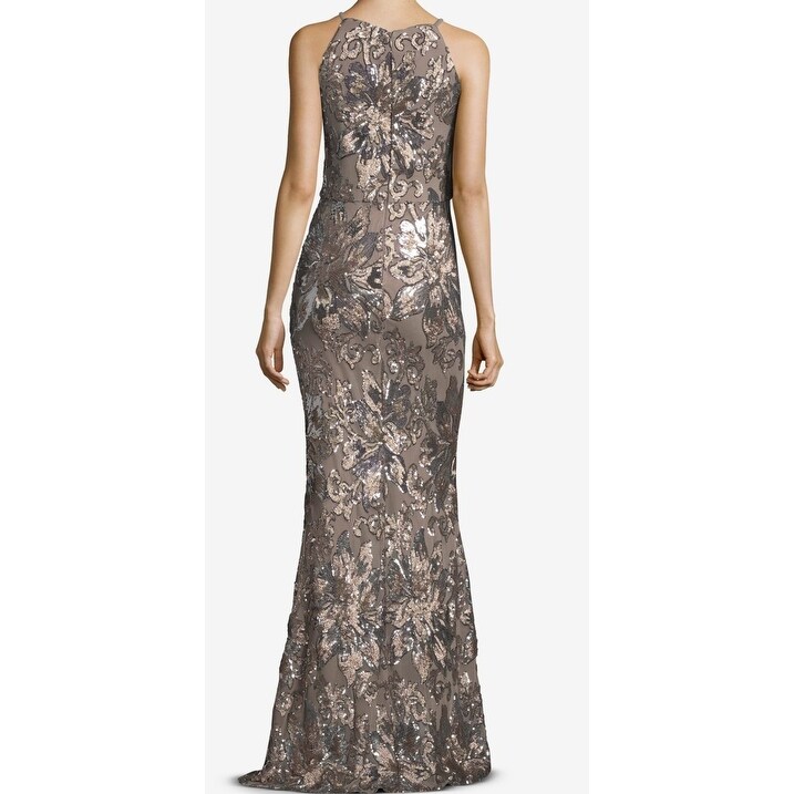 betsy adam silver dress