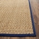 preview thumbnail 134 of 169, SAFAVIEH Natural Fiber Marina Basketweave Seagrass Rug
