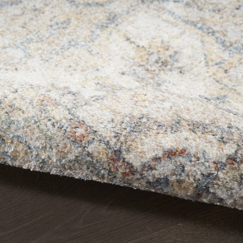 Same Power Loomed Low Pile Area Rug By HomeRoots - 96' X '26' X '0.25