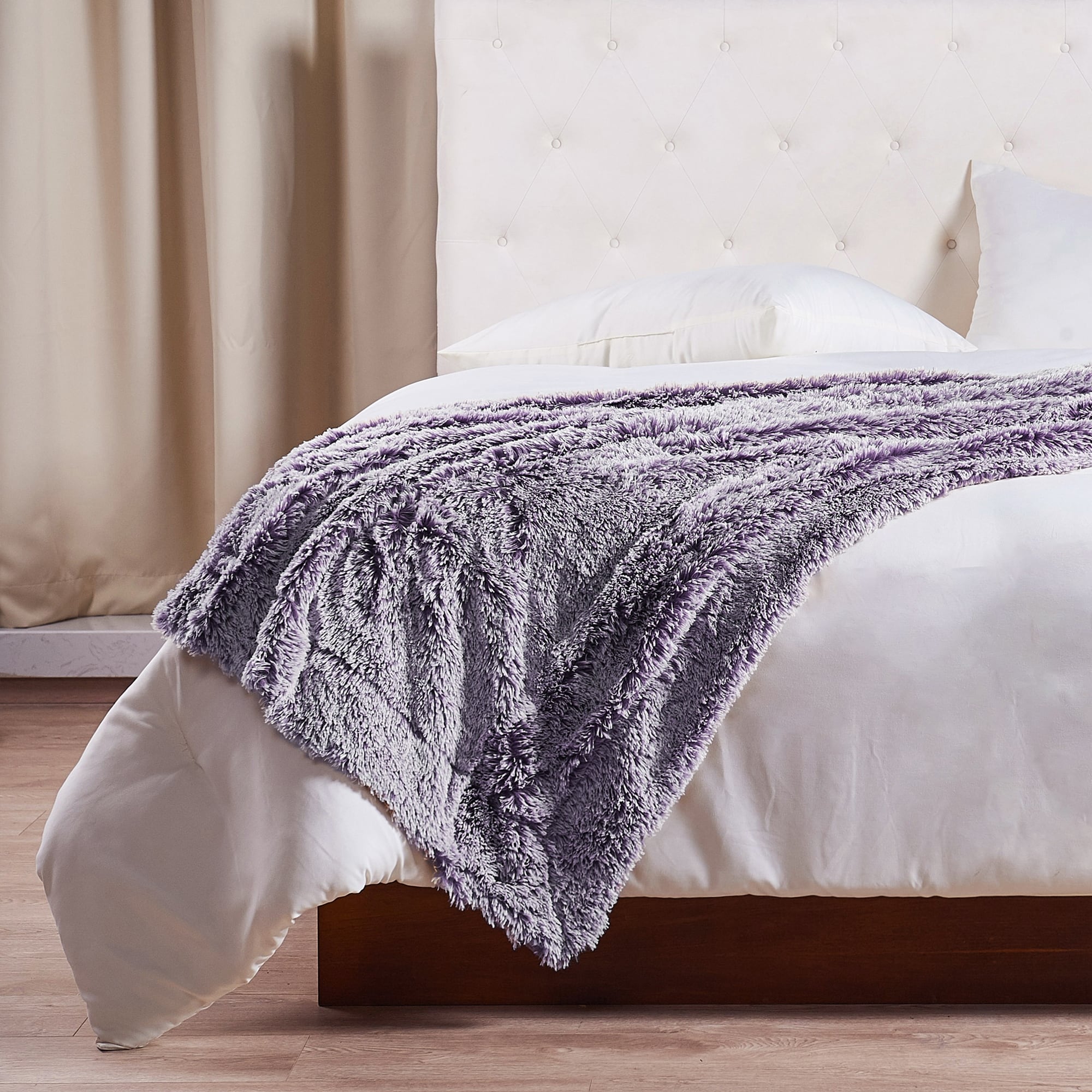BOON Throw Blanket Woolly Mammoth Handmade Throw Blanket