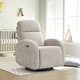 preview thumbnail 1 of 11, Power Swivel Rocker Glider Nursery Recliner with USB Port Camel - Chenille