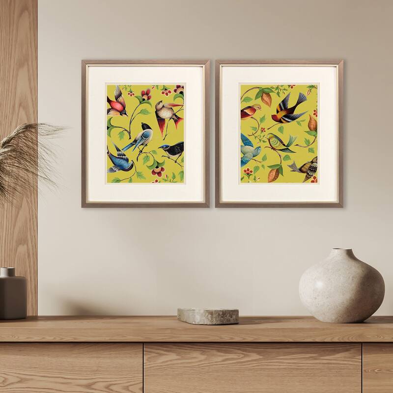 Paragon Friends Meeting Framed Art - Set of 2 - 2-piece Set