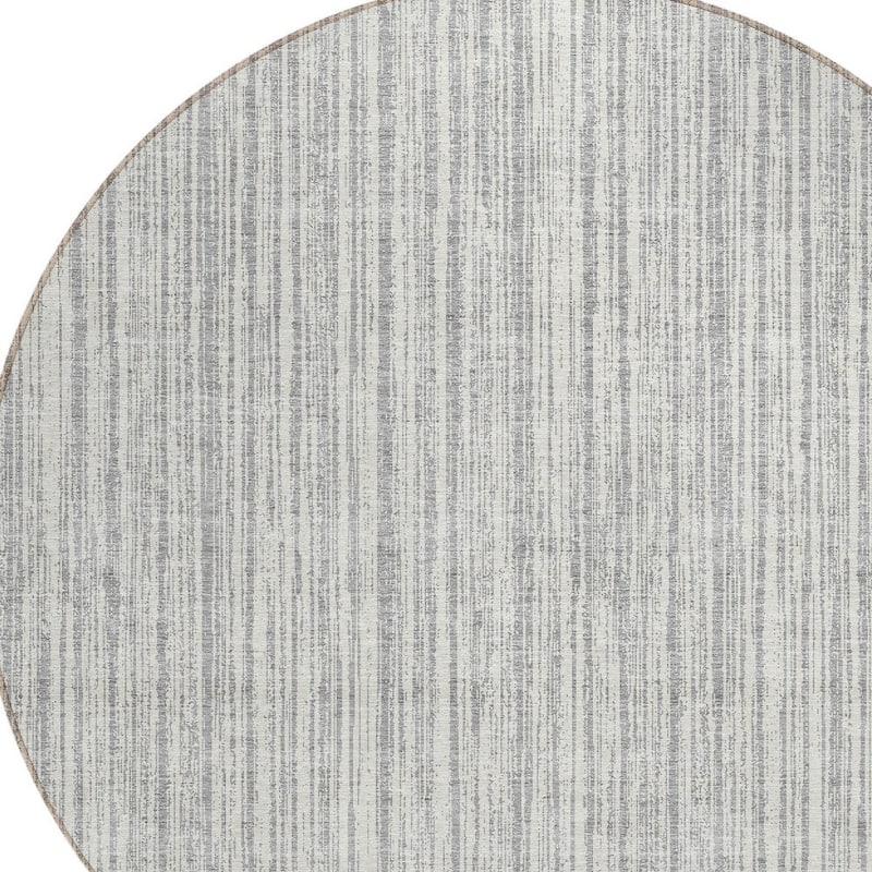 HomeRoots Striped Transitional Rectangle Outdoor Rug