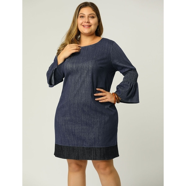 loose denim dress