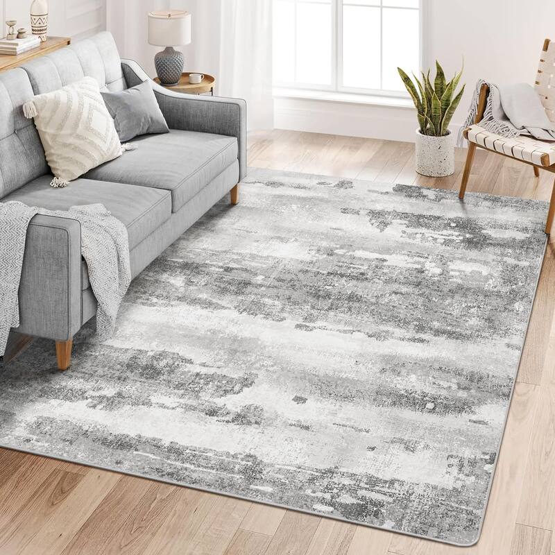 Area Rug for Living Room Machine Washable Rugs Non-slip Rugs