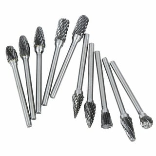 10Pcs Tungsten Carbide Burr Set - Bed Bath & Beyond - 39465847