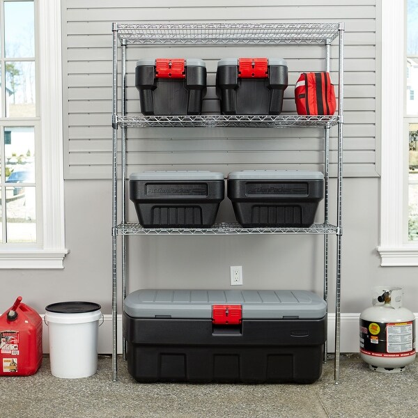 Rubbermaid 48 & 8 Gallons Action Packer Lockable Latch Storage Box