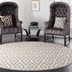 preview thumbnail 25 of 40, Nourison Grafix Modern Geometric Area Rug 8' Round - White/Grey - Round