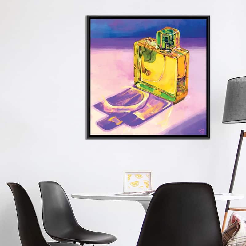 iCanvas "Iridescent Scent" by Very Berry Framed