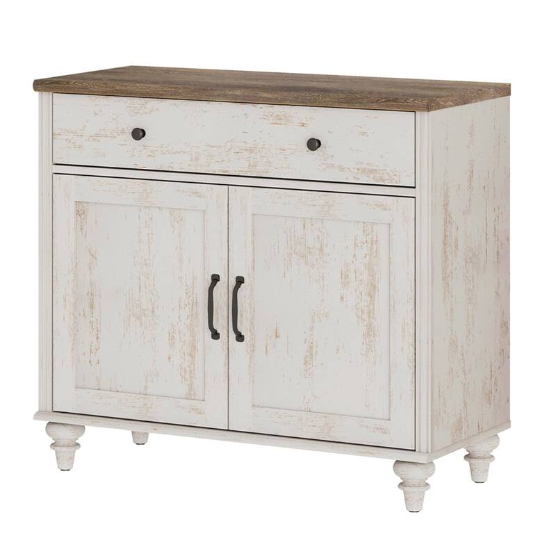 Farmhouse Sideboard, Buffet Cabinet with Storage Cabinets