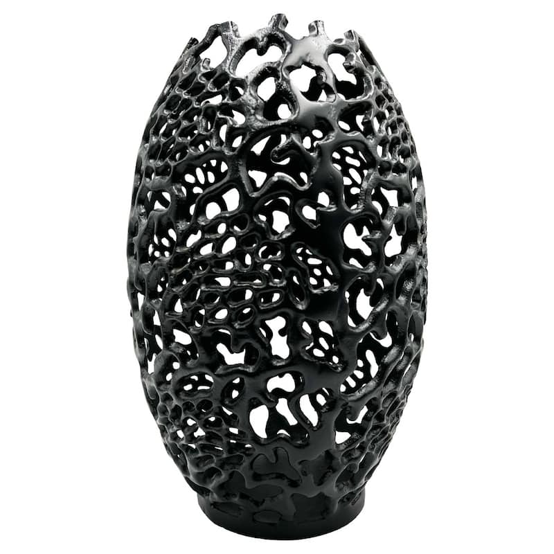 Decorative Handmade Aluminum Egg Nest Flower Vase