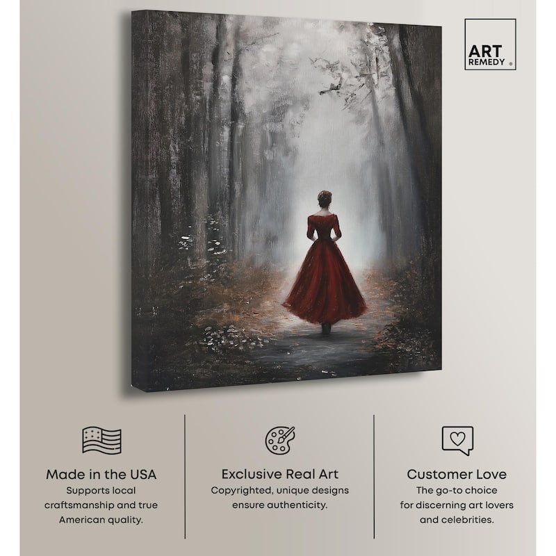 Lost in the Mist I Canvas by Art Remedy, Gallery Wrapped