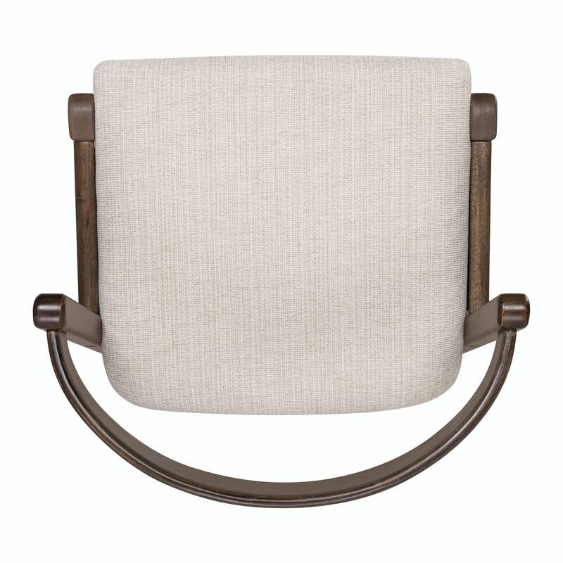 Set of 2 Indoor Rubberwood Barstools