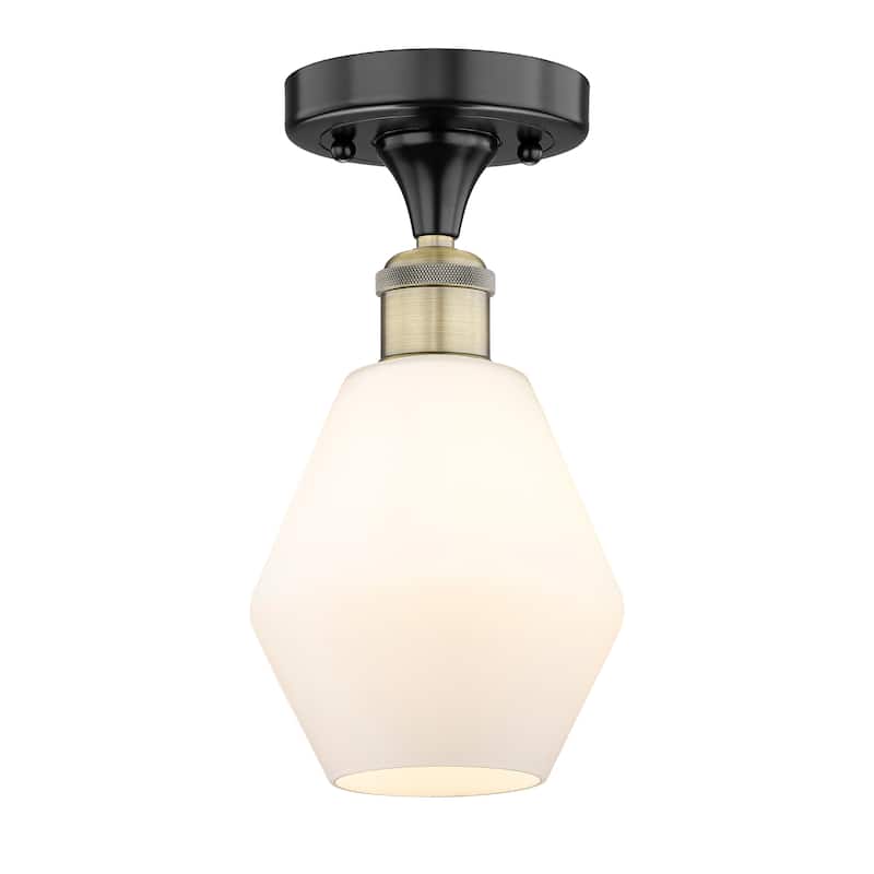 Innovations Lighting Cindyrella - 1 Light 6" Semi-Flush Mount
