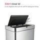 preview thumbnail 6 of 12, Innovaze 18 Gallon Stainless Steel Motion Sensor Trash Can for Kitchen