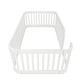 preview thumbnail 4 of 9, Twin Size Wood Floor Bed Frame with Fence