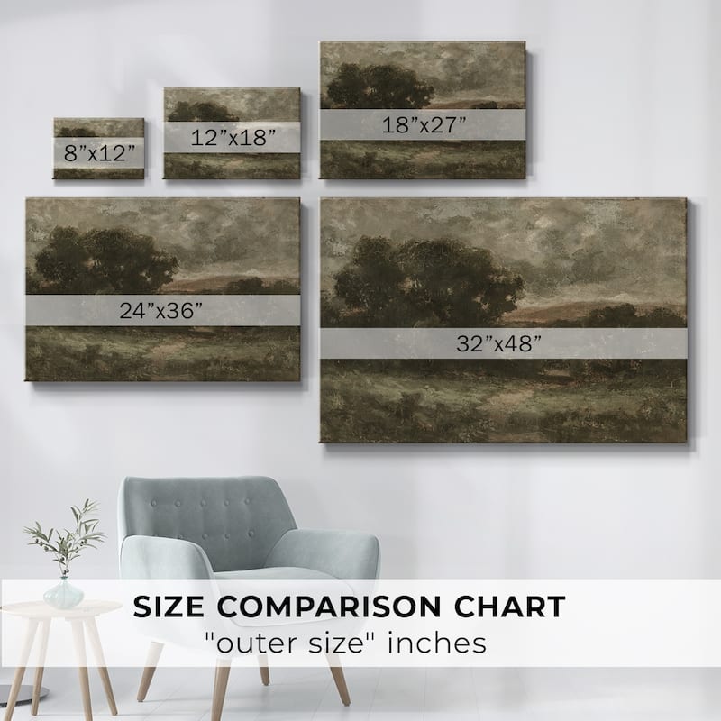 Vintage Landscape -DCCXXXI -Gallery Wrapped Canvas
