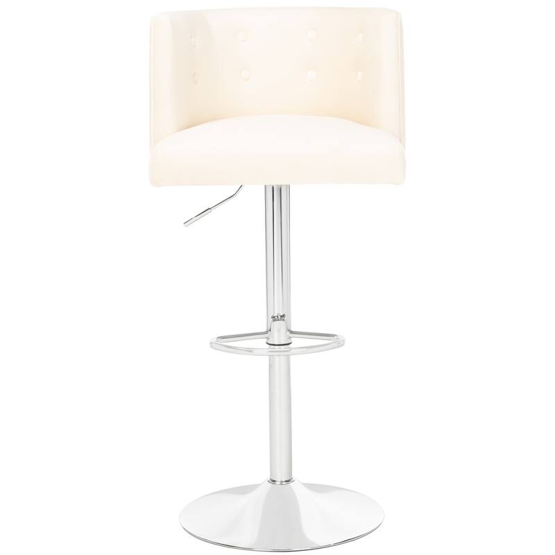 SAFAVIEH Couture Mairearad Adjustable Bar Stool - 21Wx22Dx44H