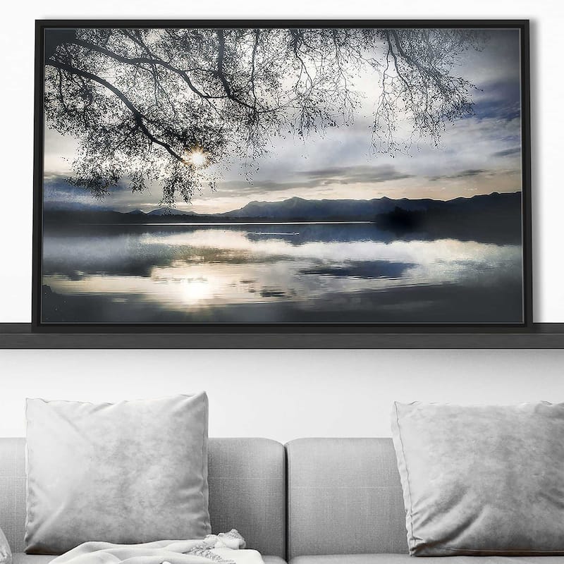 "Staffelsee Lake" Print on Floating Canvas