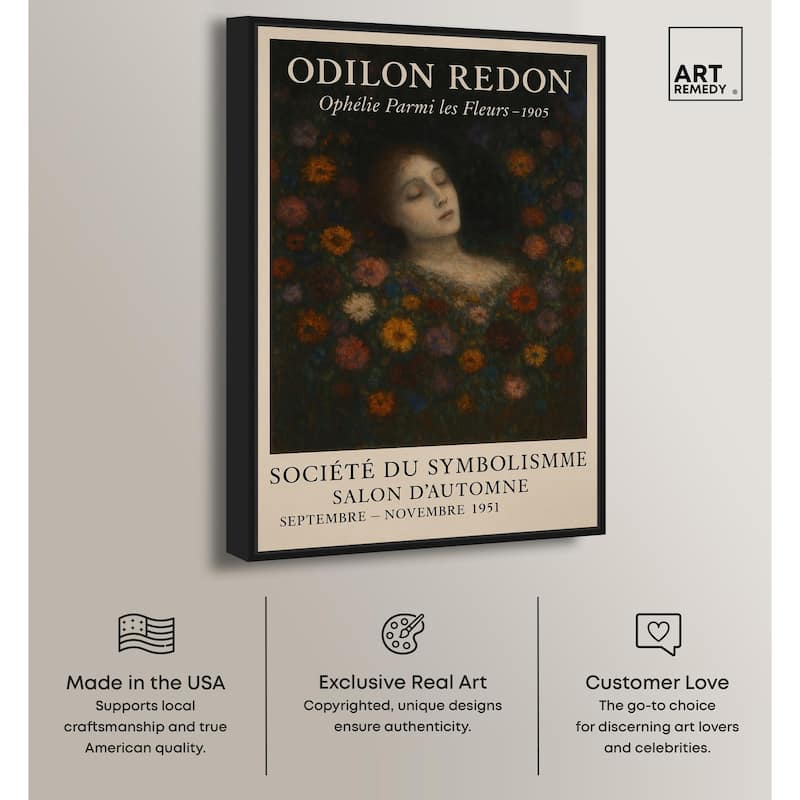 Redon's Beauty Canvas by Art Remedy