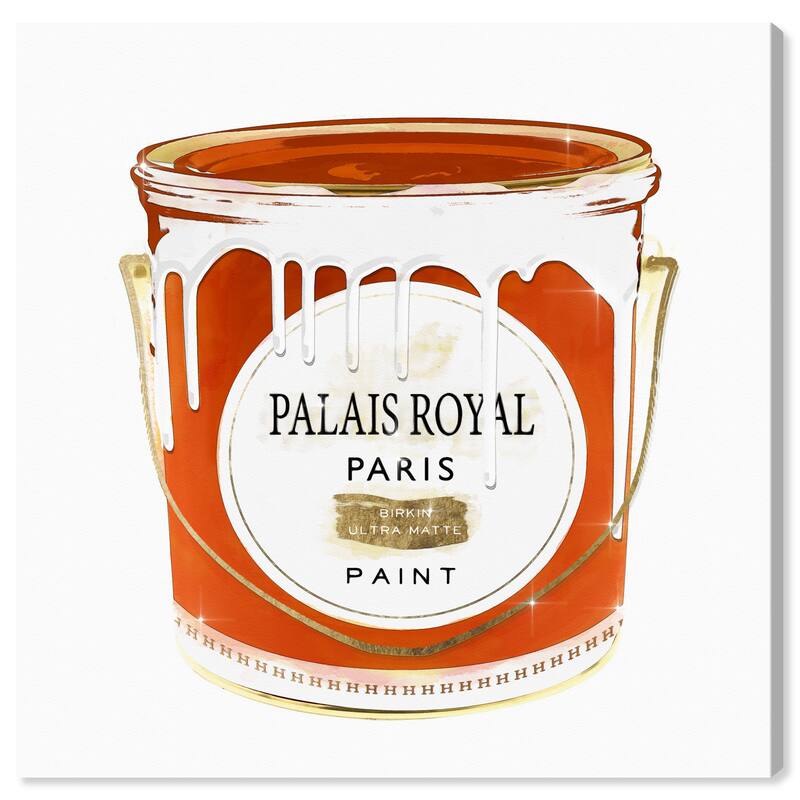 Wynwood Studio Canvas Fashion and Glam Palais Royal Luxe Paint Gold and Metallic Gold Glam Wall Art Canvas Print