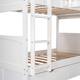 L-Shaped Twin Size Bunk Bed for 3 People Sleeper,Twin Over Twin Bunk ...