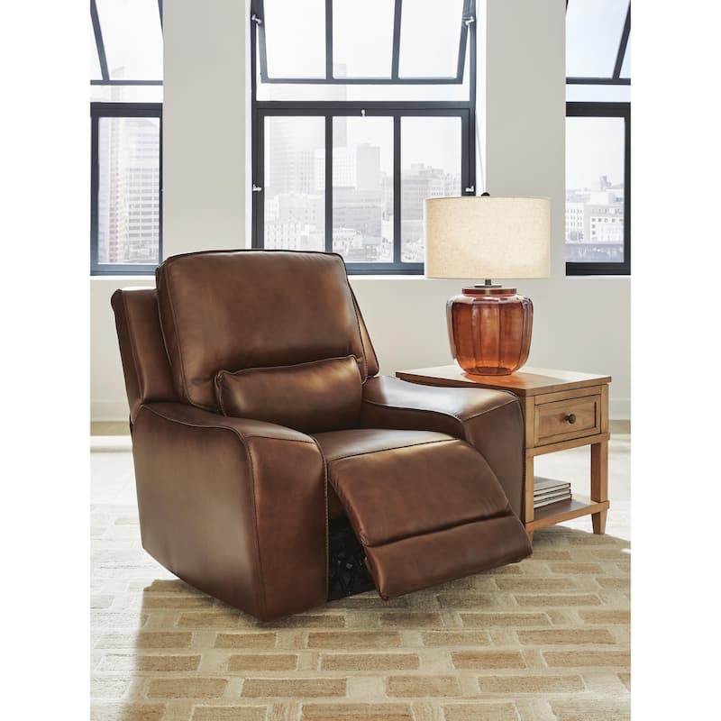 Signature Design by Ashley Spear Hill Brown Power Recliner