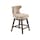 25.75-Inch Polyester Swivel Counter Stool with Nailhead Trim, Footrest ...